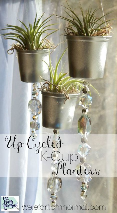 up cycled k cup planters, container gardening, gardening, how to, repurposing upcycling