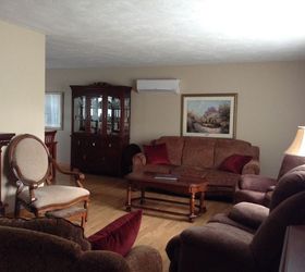 I need help rearranging furniture in my L-shaped living room | Hometalk