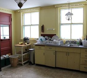 complete gut remodel of the kitchen in our 1800s home, chalkboard paint, home improvement, kitchen backsplash, kitchen cabinets, kitchen design