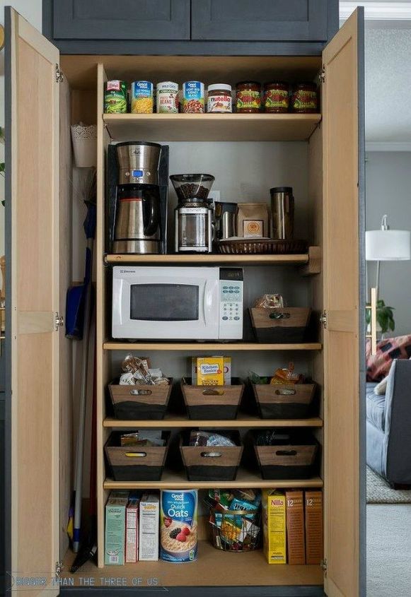 these are the pantry organizing hacks that you ve been waiting for, Add a column for tall items