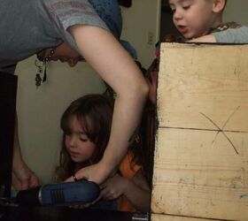wine boxes turned toy cubbies, bedroom ideas, decoupage, how to, organizing, repurposing upcycling, storage ideas