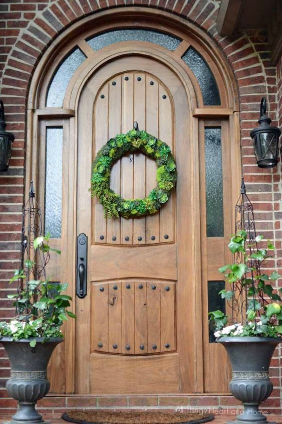 s 13 unique ways to make your front door stand out, curb appeal, doors, Build a dramatic arched entrance