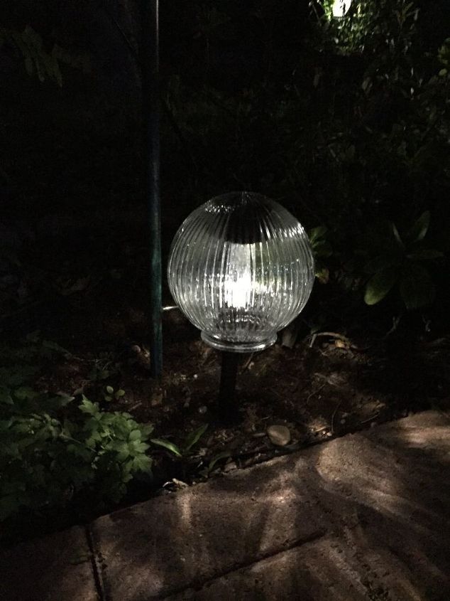s why everyone is loving these cheap glass globes, lighting, repurposing upcycling, You can pair one with a solar light