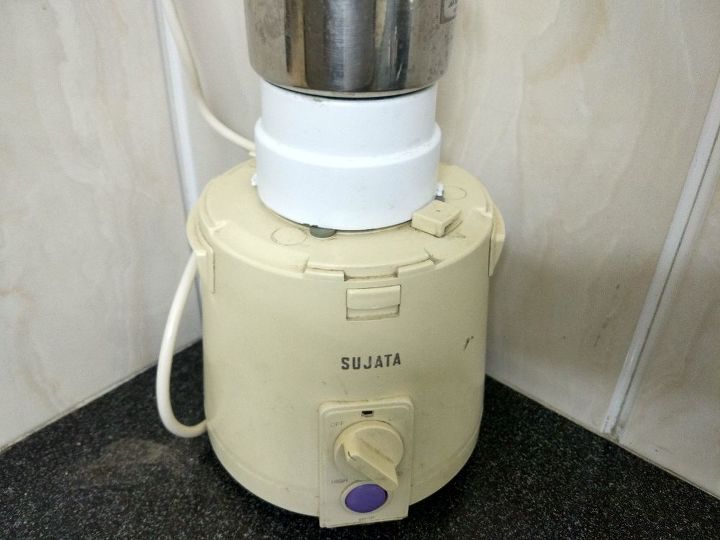 Yellow small kitchen appliances