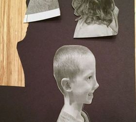 diy silhouette portraits, crafts, how to, wall decor