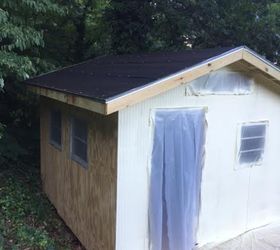 building a workshop sheshop , how to, outdoor living, woodworking projects