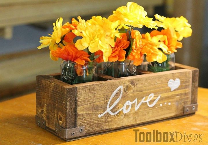 diy wooden centerpiece box, crafts, how to