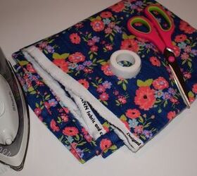 diy no sew fabric storage bags, crafts, how to, organizing
