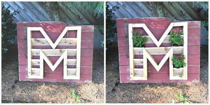 monogram planter