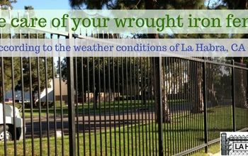 How to Care for Wrought Iron Fence in La Habra, CA