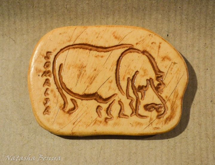 carved ivory imitation step by step, crafts, how to, shabby chic