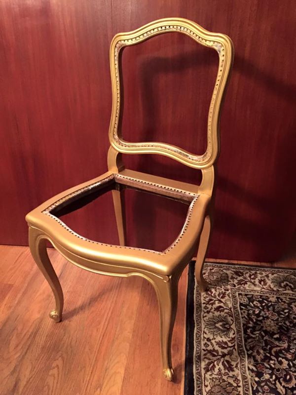 cadeira de cana francesa restaurada