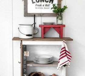 s the ultimate list of window upcycling ideas, windows, Paint it into a kitchen sign