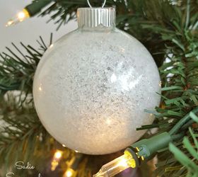 how to make your ornaments sparkle, christmas decorations, crafts, seasonal holiday decor