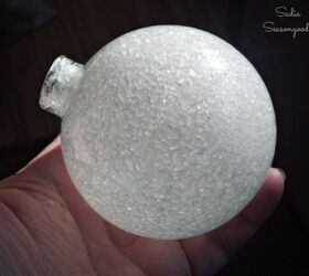 how to make your ornaments sparkle, christmas decorations, crafts, seasonal holiday decor