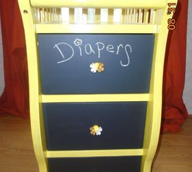 changing table updo, chalkboard paint, how to, painted furniture