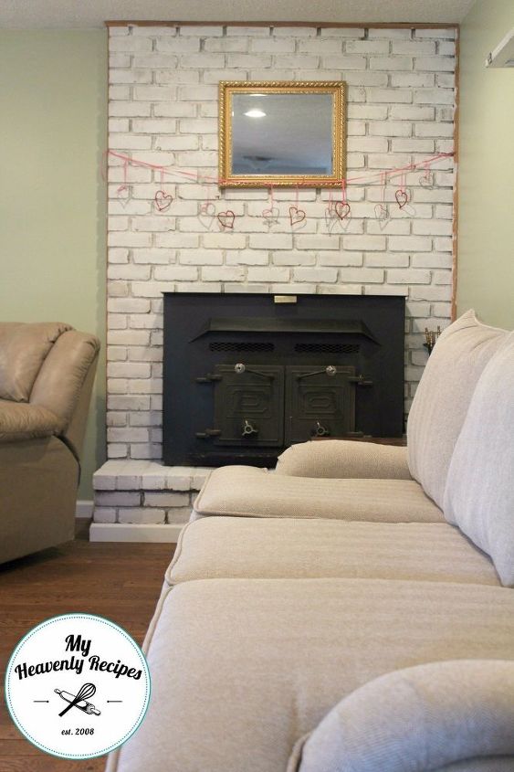 fireplace makeover using chalk paint, chalk paint, fireplace makeovers, fireplaces mantels, painting