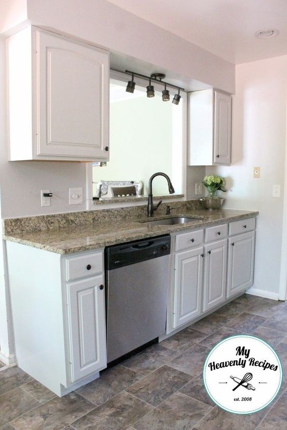 kitchen makeover by painting kitchen cabinets, kitchen cabinets, kitchen design, painting