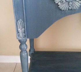 Vintage Console Table With White Wax Hometalk
