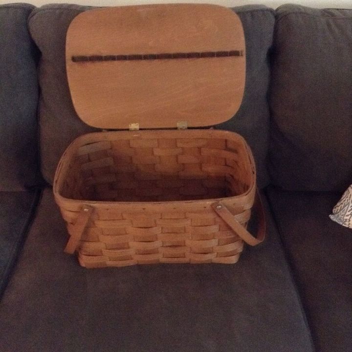 q what can i do with this basket , repurpose household items, repurposing upcycling