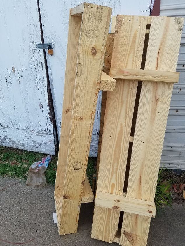 q what can i create from these crates , repurpose building materials, repurposing upcycling
