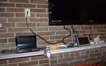 Taming the Cable Clutter Around the TV