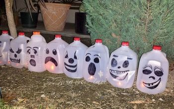 Milk Jugs Pumpkins