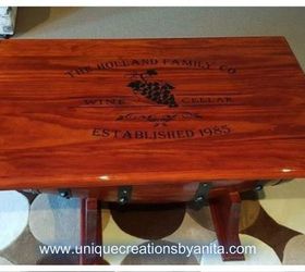 how to make a personalized wine barrel table, how to, painted furniture, repurposing upcycling, woodworking projects, Personalized Wine Barrel Table