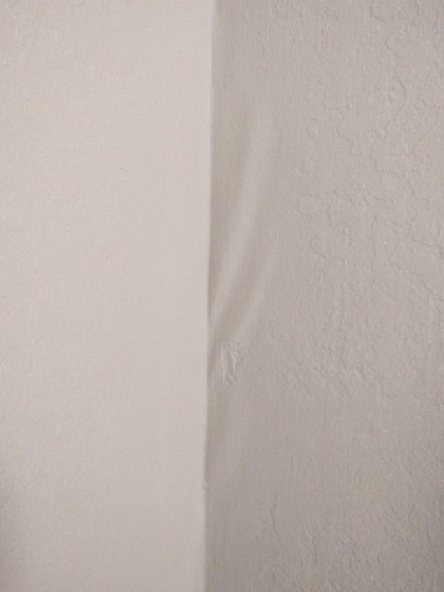 Paint Separation Paint separating from the wall | Hometalk