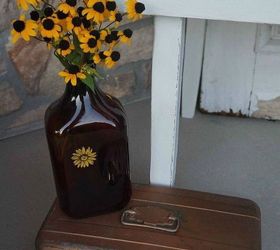 s these 17 fall porch ideas will give you that yummy warm feeling, porches, This brown accented copper tool box