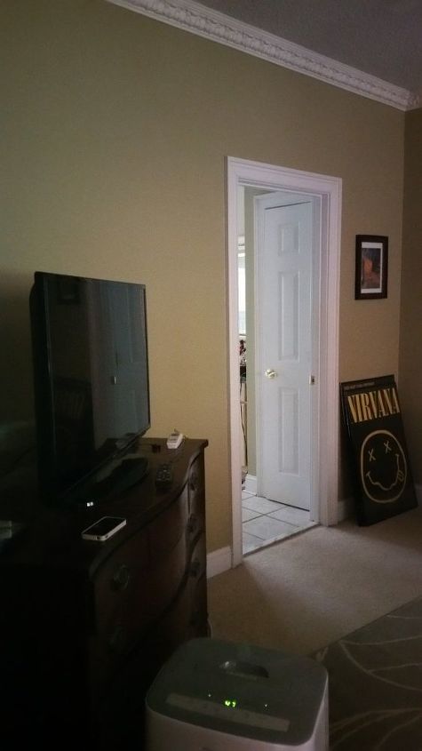 q odd shaped bedroom layout help , bedroom ideas, home decor, home decor dilemma, area to the left of the entrance door to the bedroom the door shown is to the bathroom door