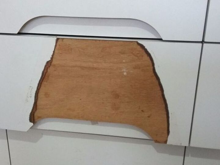 q reattaching veneer , home maintenance repairs, minor home repair, We have the missing piece