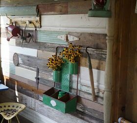 stepping inside hilltop cottage my she shed, outdoor living