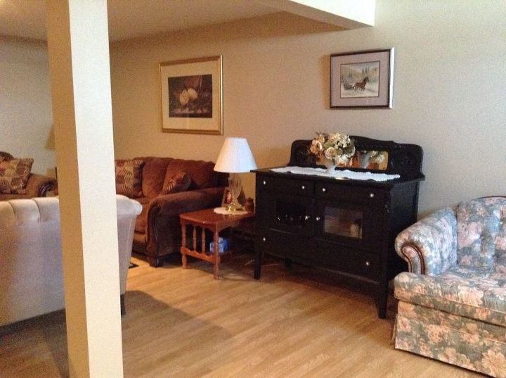 q i need help reaaranging my basement family room , basement ideas, home decor, home decor dilemma