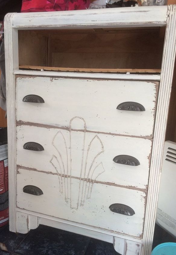 from trash to gold, chalk paint, painted furniture, painting wood furniture