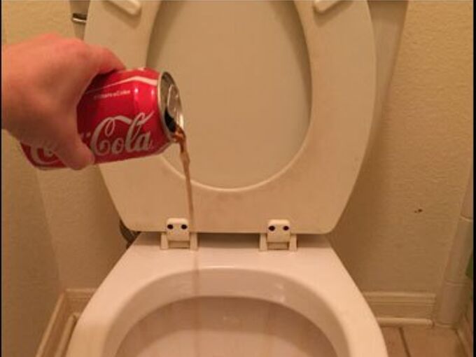 Image result for coca cola toilet cleaner