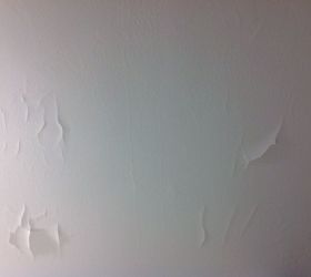 Newly Painted Ceiling Is Cracking Peeling And Falling Off Hometalk