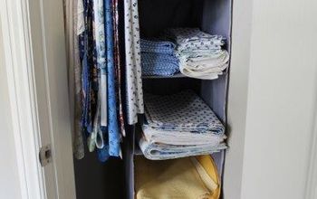 How to Turn A Small Closet Into Storage for Dining Linens