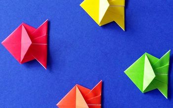 How to Make a Cute and Colorful Origami Fish. Easy and Fun!