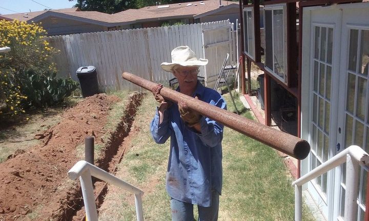 don t cut the concrete slab drill a tunnel under it instead