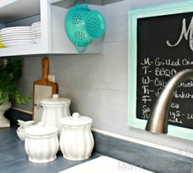 11 gorgeous ways to transform your backsplash without replacing it, Stick on some sticker wood flooring