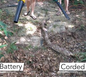 battery vs corded leaf blower, how to, landscape, lawn care, outdoor living, tools