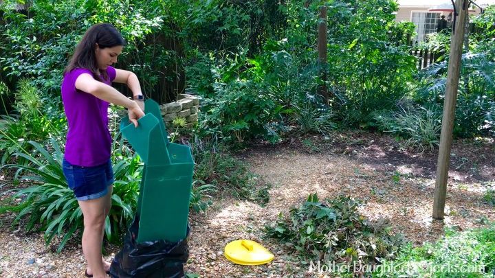 how to easily bag leaves, cleaning tips, how to, landscape, lawn care, outdoor living