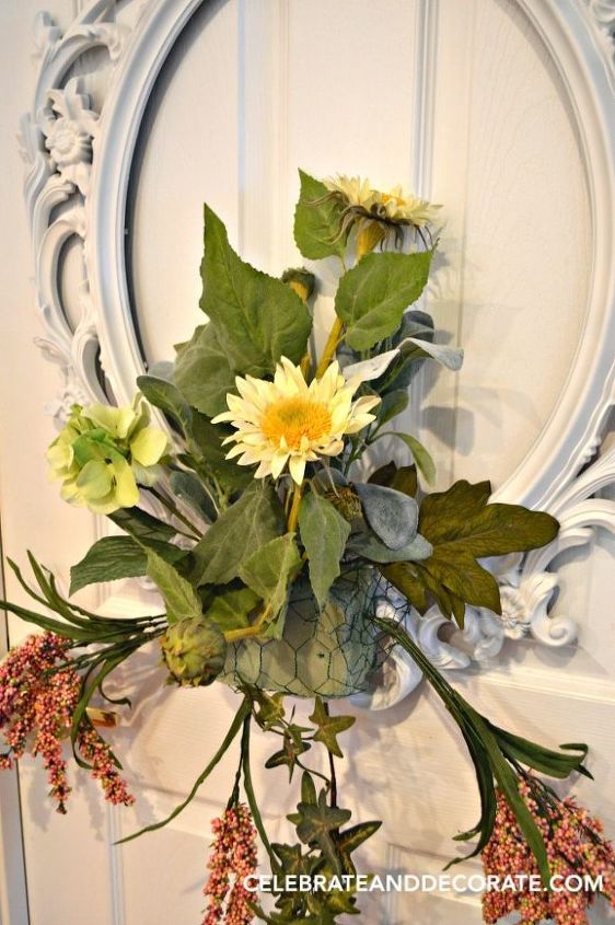 late summer picture frame wreath, crafts, how to, painting, repurposing upcycling, seasonal holiday decor, wreaths