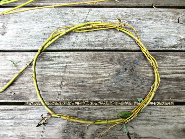a simple rustic willow wreath tutorial, crafts, how to, wreaths