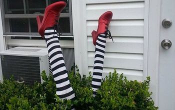 DIY WICKED WITCH LEGS