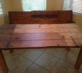 Sea Spray Make A 1879 Barn Door Into A Dining Room Table Hometalk