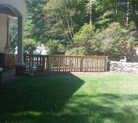 backyard makeover, landscape, woodworking projects