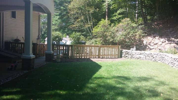 backyard makeover, landscape, woodworking projects