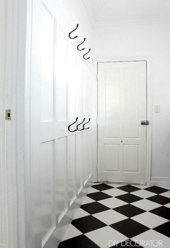 s want board and batten walls these doable ideas are brilliant , Add hooks to double it as a mudroom